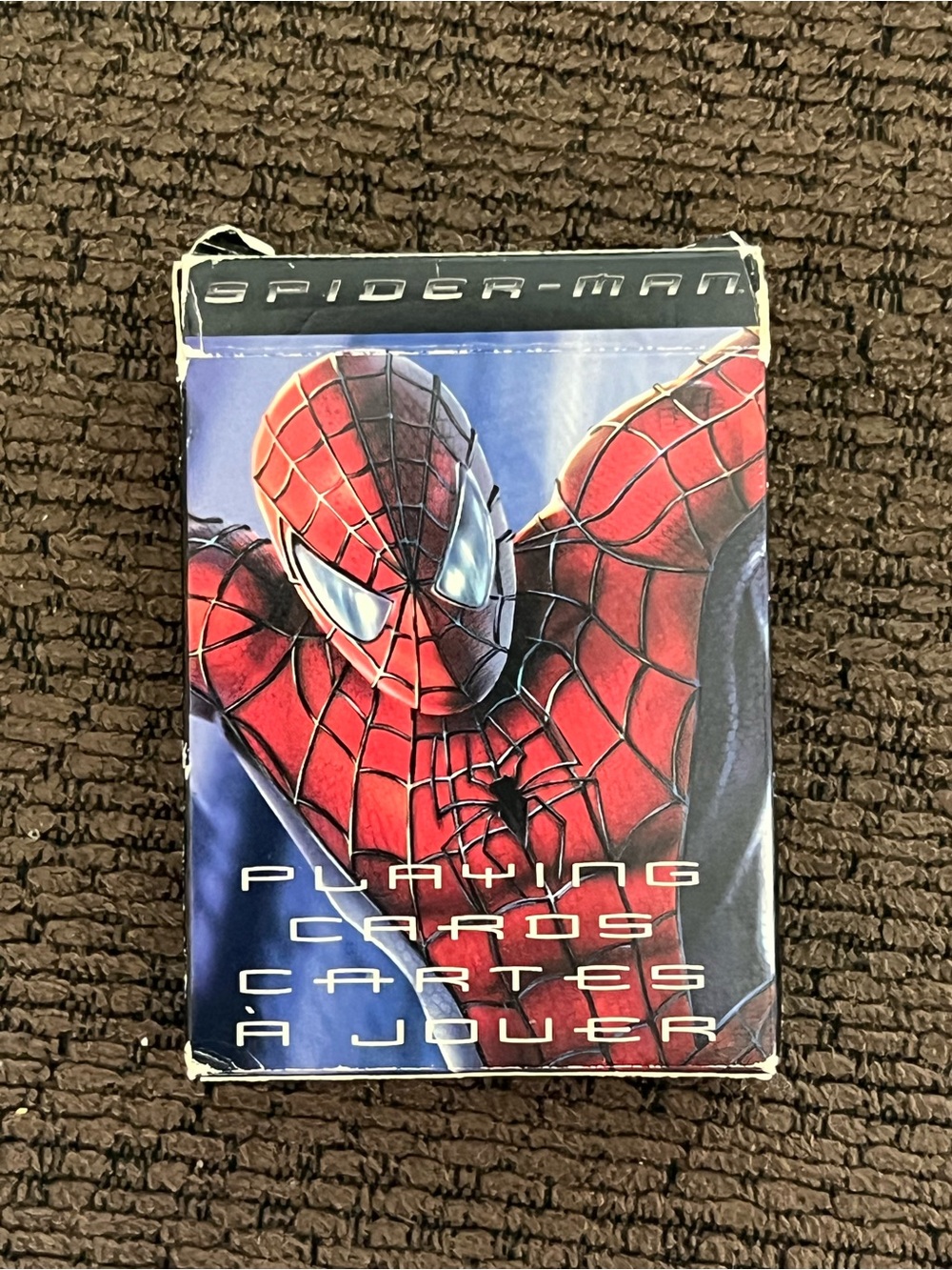 Vintage 2002 Spider-Man Movie Playing Cards Deck